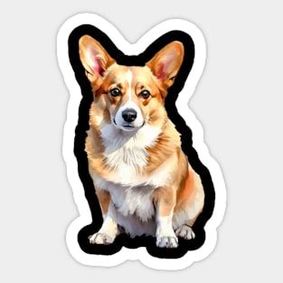 Corgi Sticker